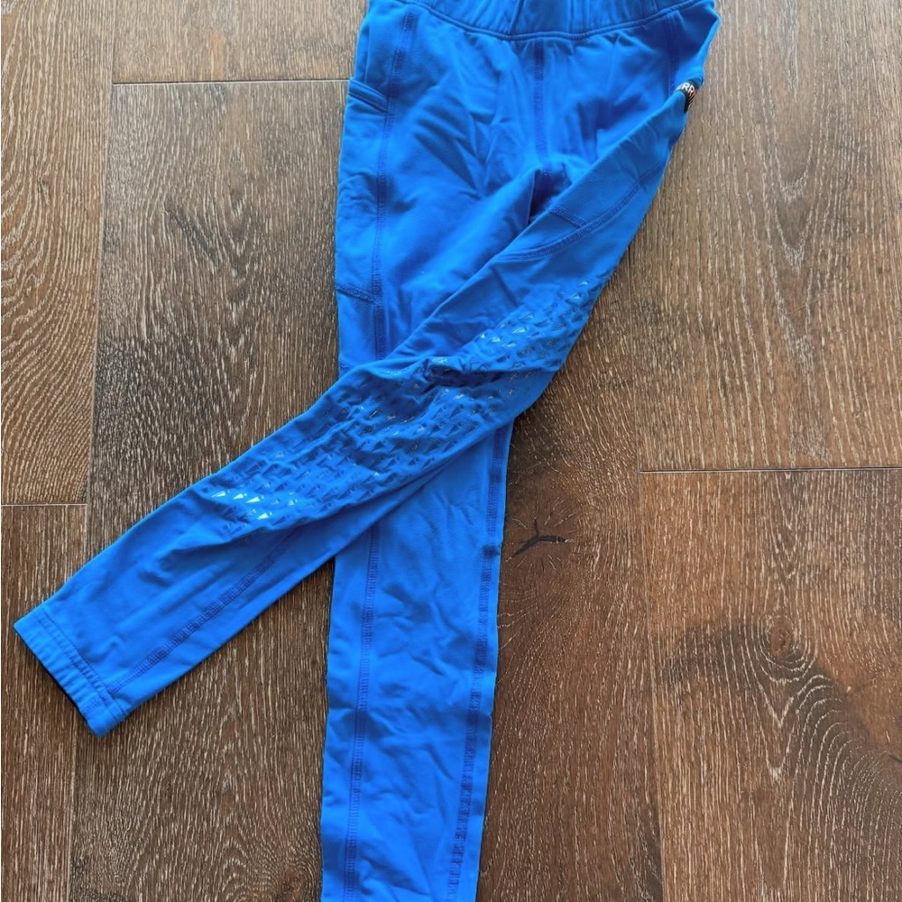 Kerrits full seat girls kids riding breeches royal blue